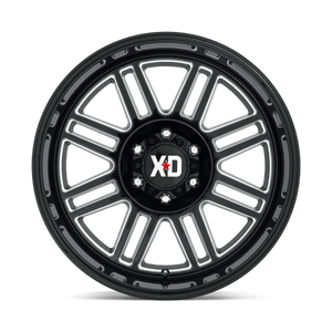 XD Series XD850 CAGE Gloss Black Milled 20x9 +18 8x180mm 124.2mm - Wheelwiz