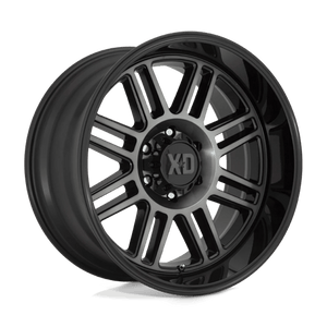 XD Series XD850 CAGE Gloss Black W/ Gray Tint 20x9 +18 8x165.1mm 125.1mm - Wheelwiz