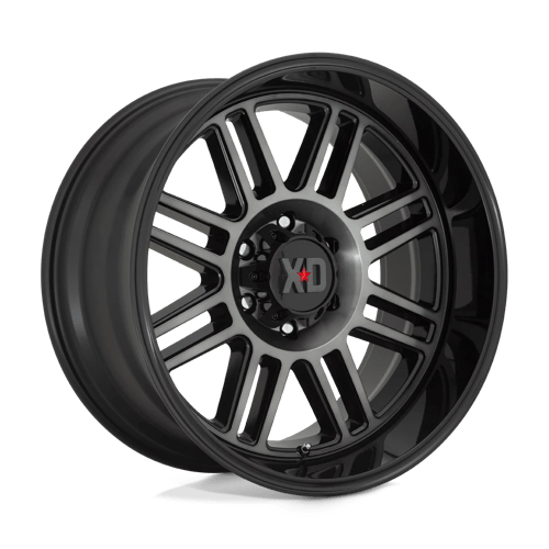 XD Series XD850 CAGE Gloss Black W/ Gray Tint 20x10 -18 8x165.1mm 125.1mm - Wheelwiz