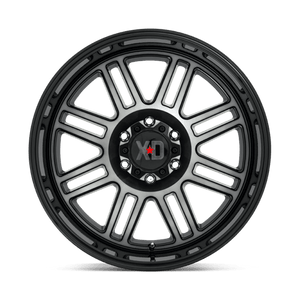 XD Series XD850 CAGE Gloss Black W/ Gray Tint 20x9 +18 6x135mm 87.1mm - Wheelwiz