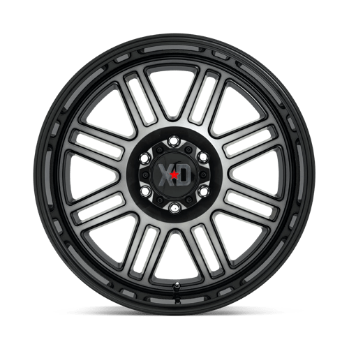 XD Series XD850 CAGE Gloss Black W/ Gray Tint 22x10 -18 8x165.1mm 125.1mm - Wheelwiz