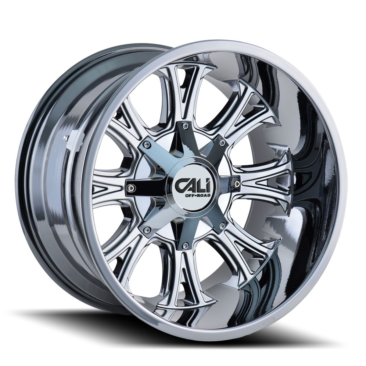 Cali Off-road AMERICANA Chrome 20x9 0 6x135|6x139.7mm 106mm - Wheelwiz