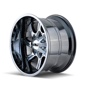 Cali Off-road TWISTED Pvd chrome 20x9 0 8x180mm 124.1mm - WheelWiz