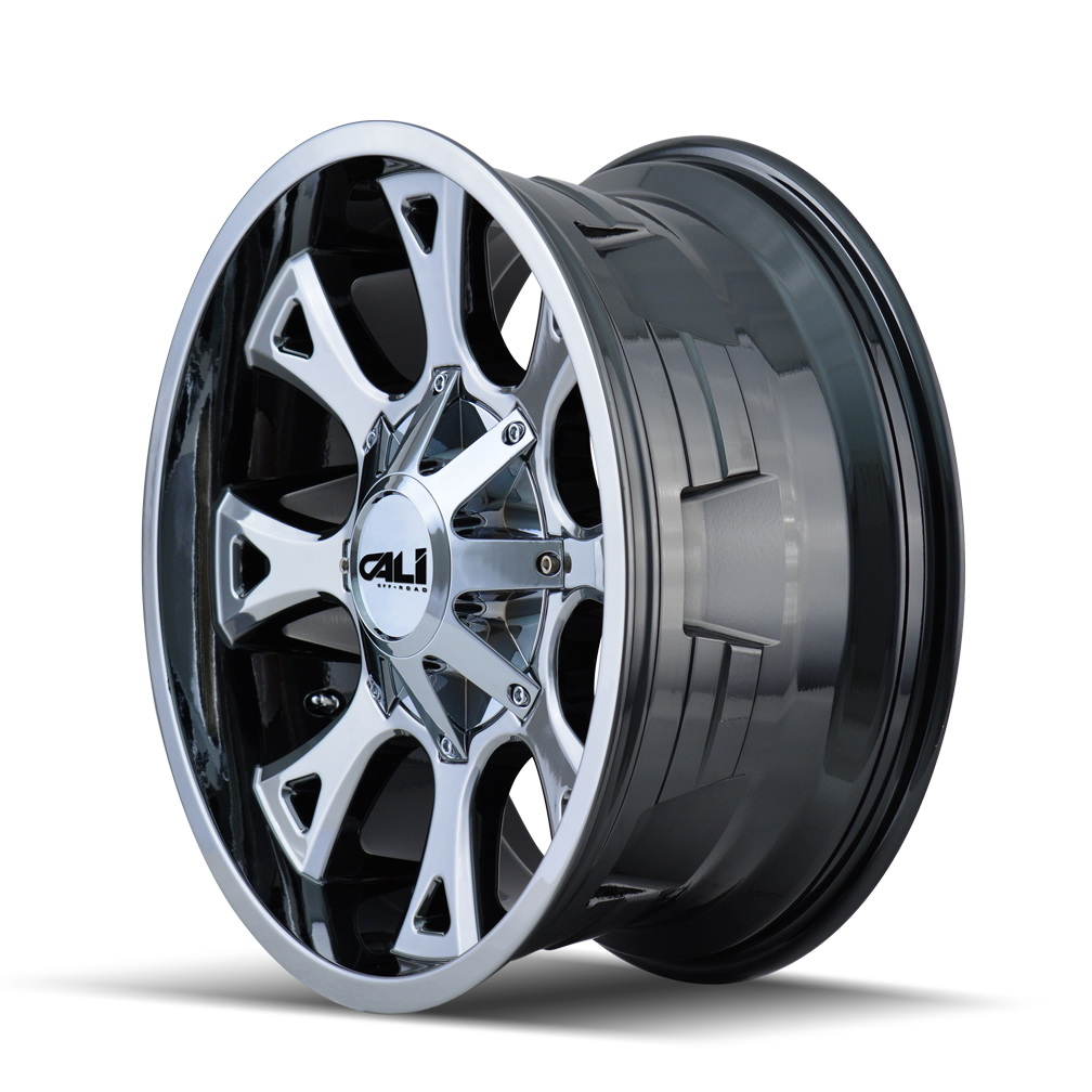 Cali Off-road ANARCHY Chrome 20x10 -19 8x165.1|8x170mm 130.8mm