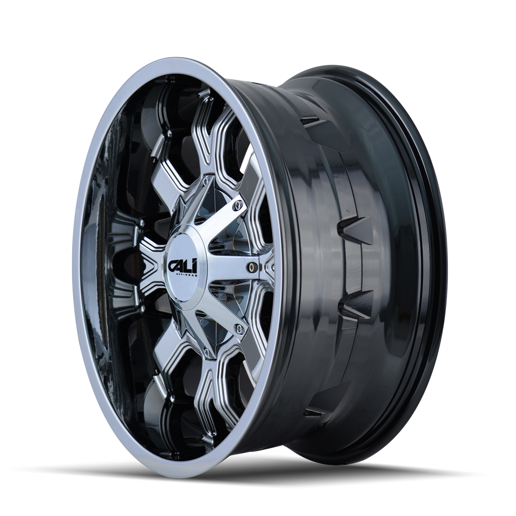 Cali Off-road DIRTY Chrome 20x9 +18 8x180mm 124.1mm