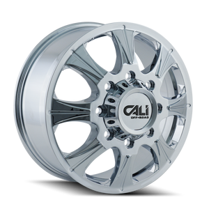 Cali Off-road BRUTAL Chrome 20x8.25 +127 8x200mm 142mm - Wheelwiz