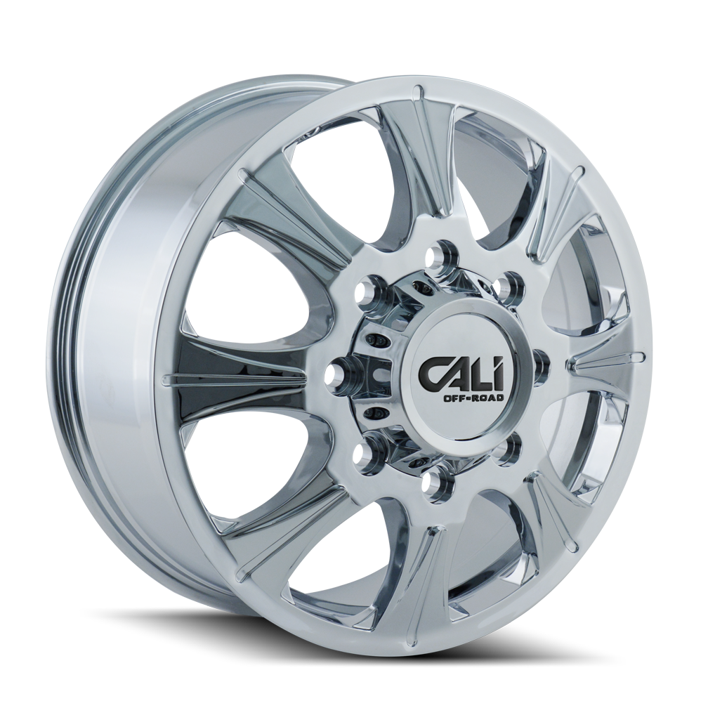 Cali Off-road BRUTAL Chrome 22x8.25 +115 8x170mm 124.9mm - Wheelwiz