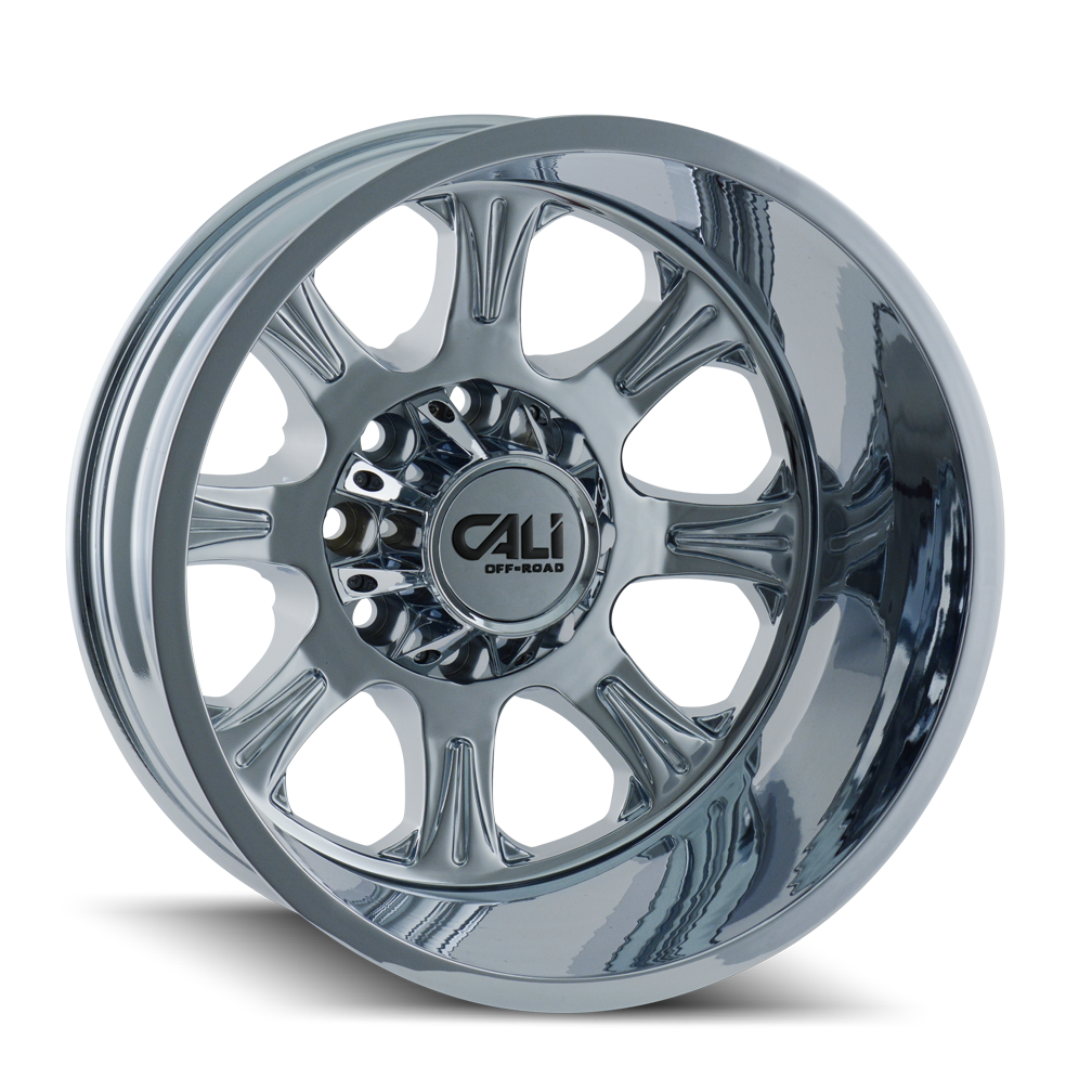 Cali Off-road BRUTAL Chrome 20x8.25 +115 8x165.1mm 116.7mm - Wheelwiz