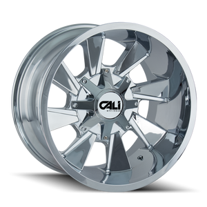 Cali Off-road DISTORTED Chrome 20x10 -19 5x127|5x139.7mm 87mm - Wheelwiz