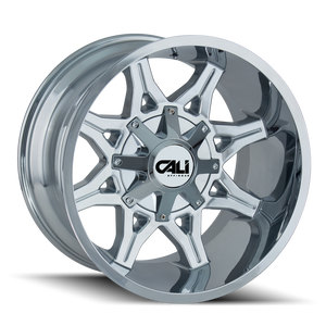 Cali Off-road OBNOXIOUS Chrome 20x9 0 5x150|5x139.7mm 110mm - Wheelwiz