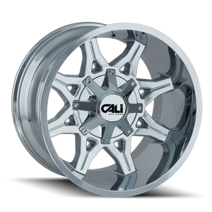 Cali Off-road OBNOXIOUS Chrome 20x10 -19 8x165.1|8x170mm 130.8mm - WheelWiz