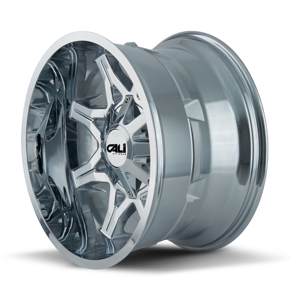 Cali Off-road OBNOXIOUS Chrome 20x9 0 8x165.1|8x170mm 130.8mm - WheelWiz