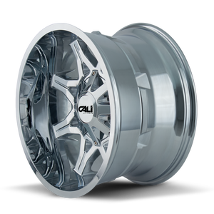 Cali Off-road OBNOXIOUS Chrome 24x12 -44 6x135|6x139.7mm 106mm - WheelWiz