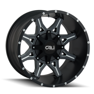 Cali Off-road OBNOXIOUS Satin black milled 20x9 0 6x120|6x139.7mm 78.1mm - WheelWiz