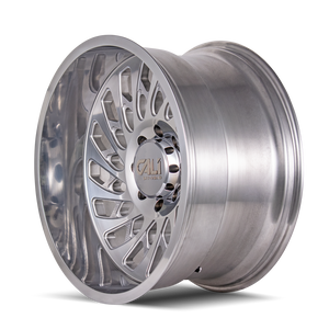 Cali Off-road SWITCHBACK Polished 22x12 -51 8x165.1mm 130.8mm - Wheelwiz