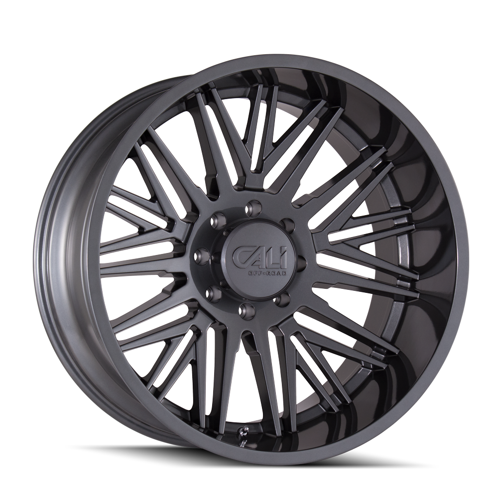 Cali Off-road RAWKON Satin graphite 20x12 -51 8x170mm 130.8mm - Wheelwiz