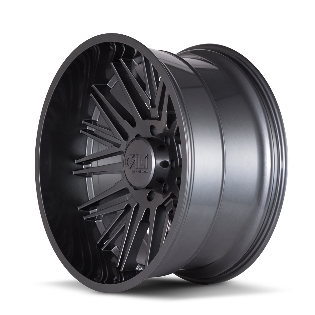 Cali Off-road RAWKON Satin graphite 24x12 -51 8x180mm 124.1mm