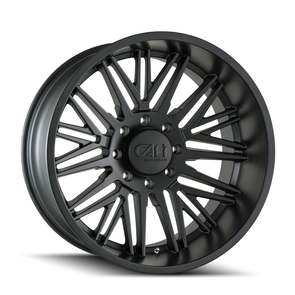 Cali Off-road RAWKON Matte black 20x10 -25 5x127mm 78.1mm - Wheelwiz