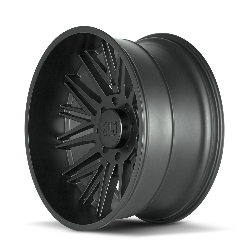 Cali Off-road RAWKON Matte black 20x10 -25 6x135mm 87.1mm - Wheelwiz