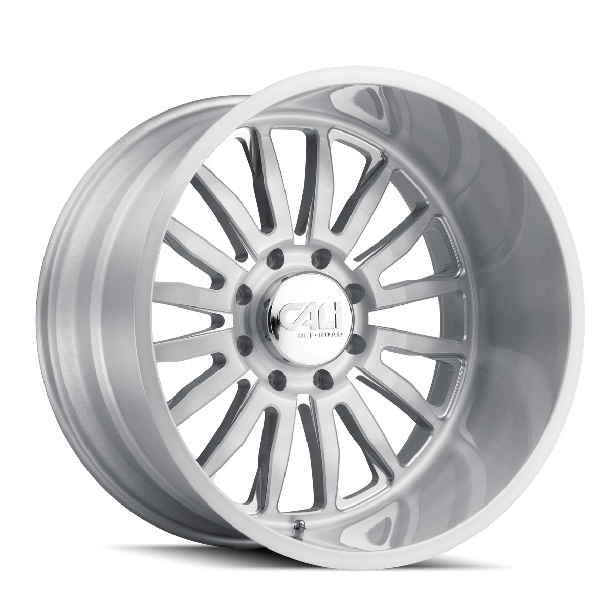Cali Off-road SUMMIT Brushed milled 20x10 -25 8x180mm 124.1mm - Wheelwiz