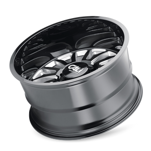 Cali Off-road SUMMIT Gloss black milled 20x9 0 5x139.7mm 87.1mm - Wheelwiz