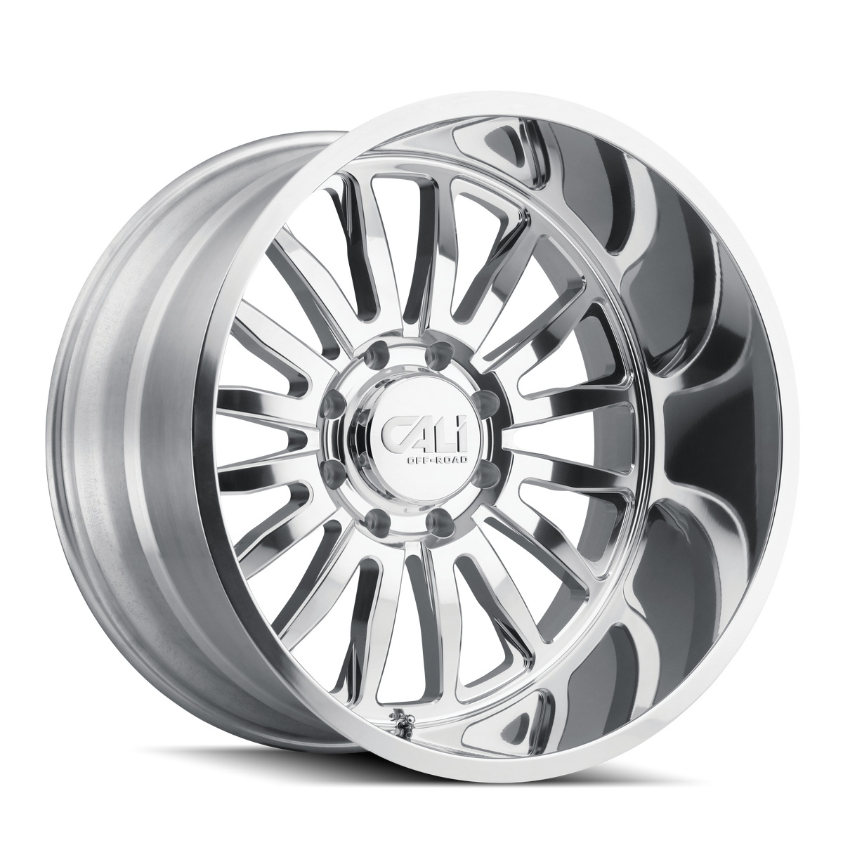 Cali Off-road SUMMIT Polished 24x14 -76 6x139.7mm 106mm - Wheelwiz