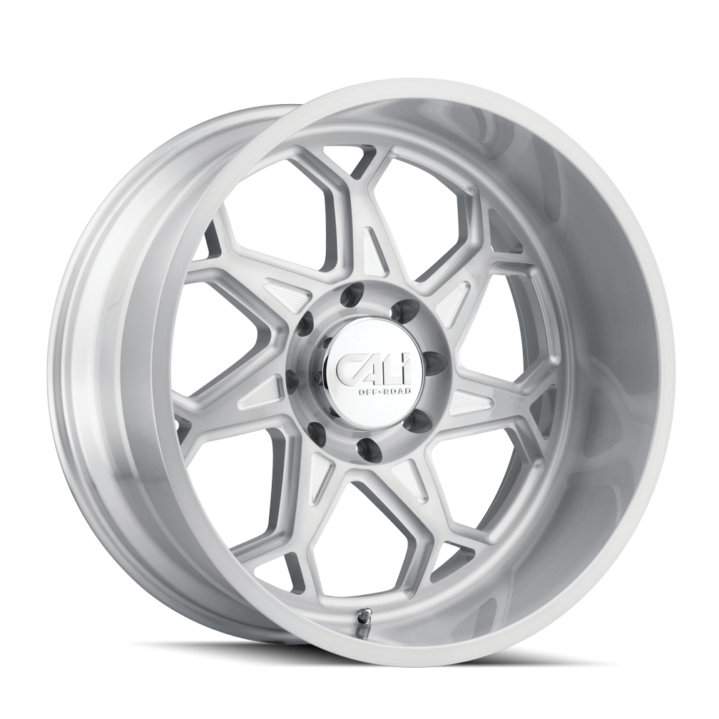 Cali Off-road SEVENFOLD Brushed milled 20x10 -25 8x165.1mm 130.8mm - Wheelwiz