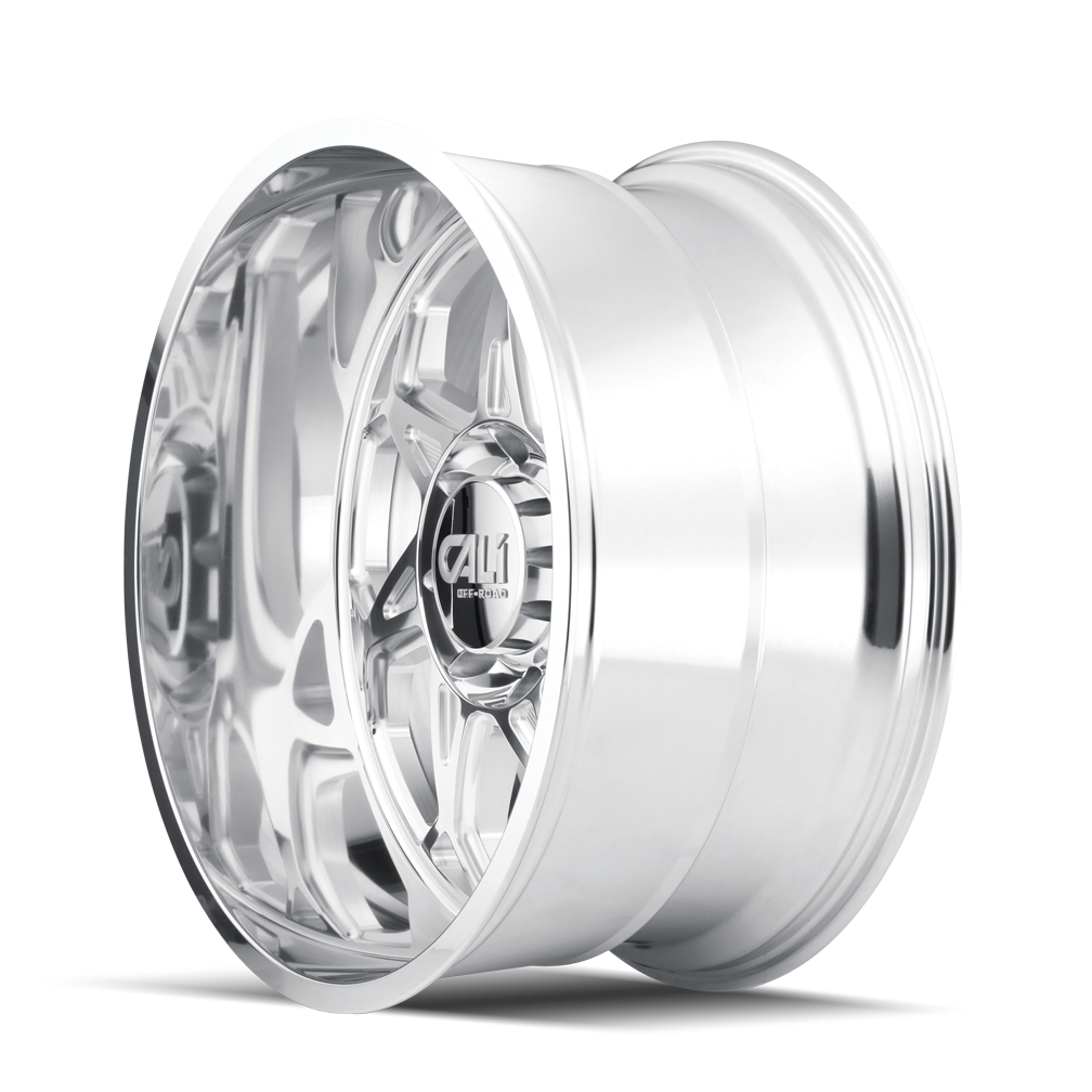Cali Off-road SEVENFOLD Polished 20x10 -25 8x170mm 130.8mm - Wheelwiz