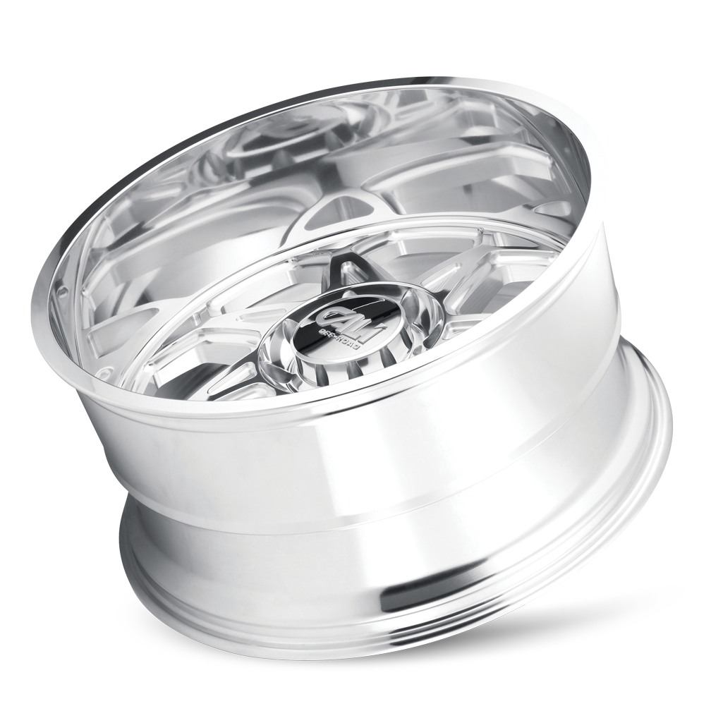 Cali Off-road SEVENFOLD Polished 24x12 -51 8x170mm 130.8mm - Wheelwiz