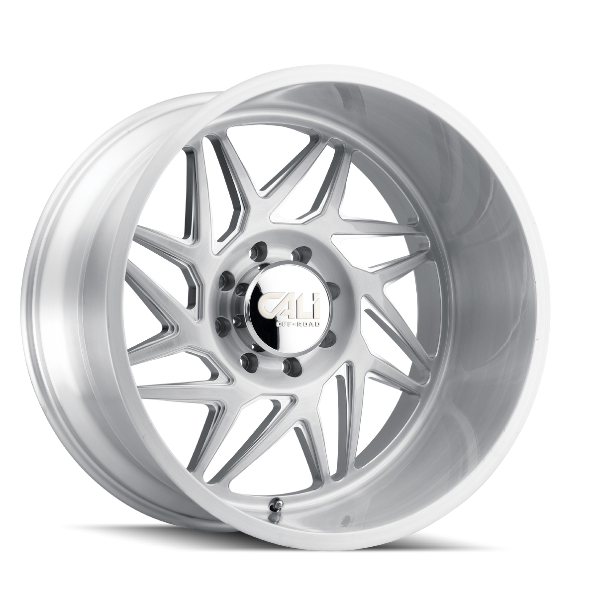 Cali Off-road GEMINI Brushed milled 20x10 -25 6x139.7mm 106mm - Wheelwiz