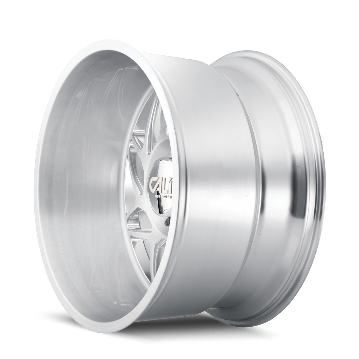 Cali Off-road GEMINI Brushed milled 20x10 -25 5x127mm 71.5mm - Wheelwiz