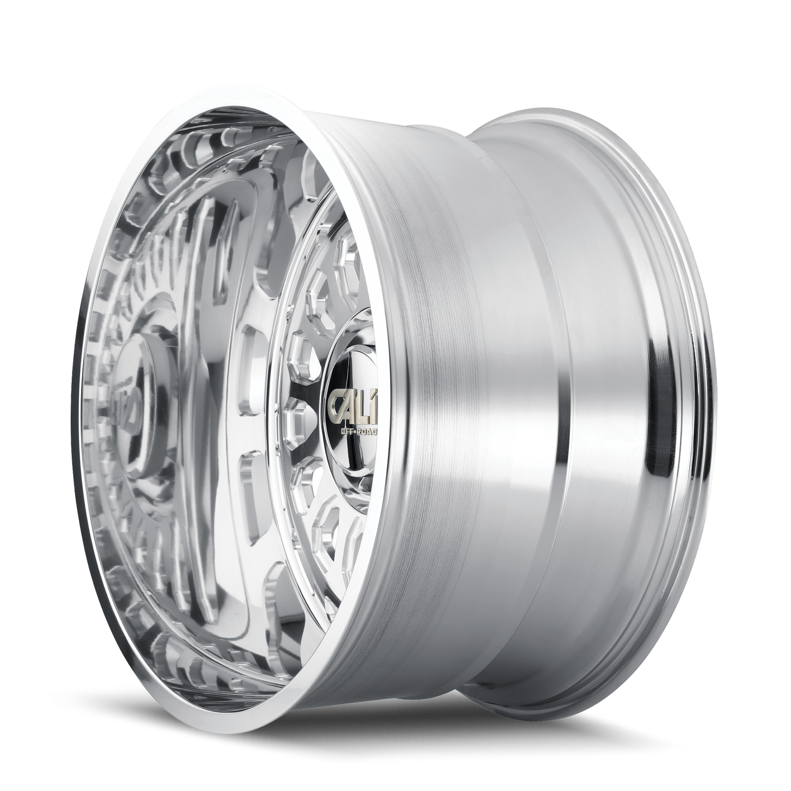 Cali Off-road PARADOX Polished 22x12 -51 6x139.7mm 106mm - Wheelwiz
