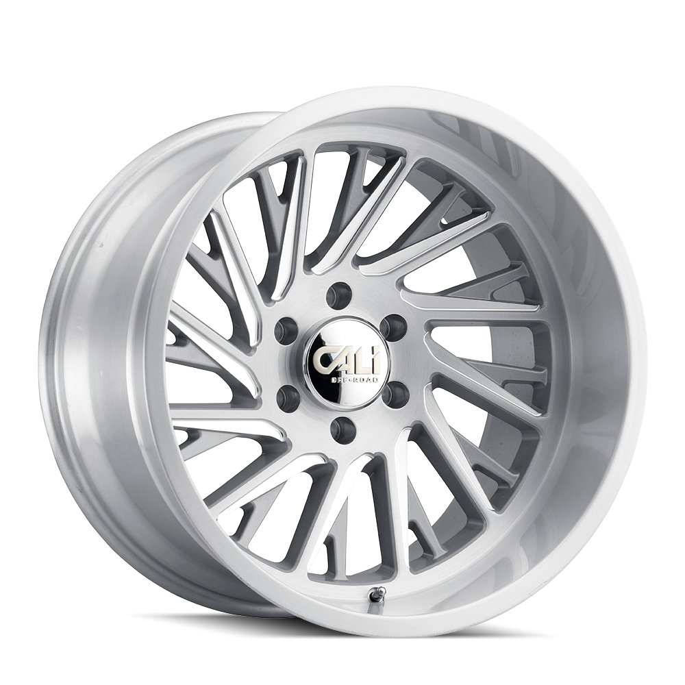 Cali Off-road PURGE Brushed &amp; clear coated 20x12 -51 8x170mm 125.2mm - Wheelwiz