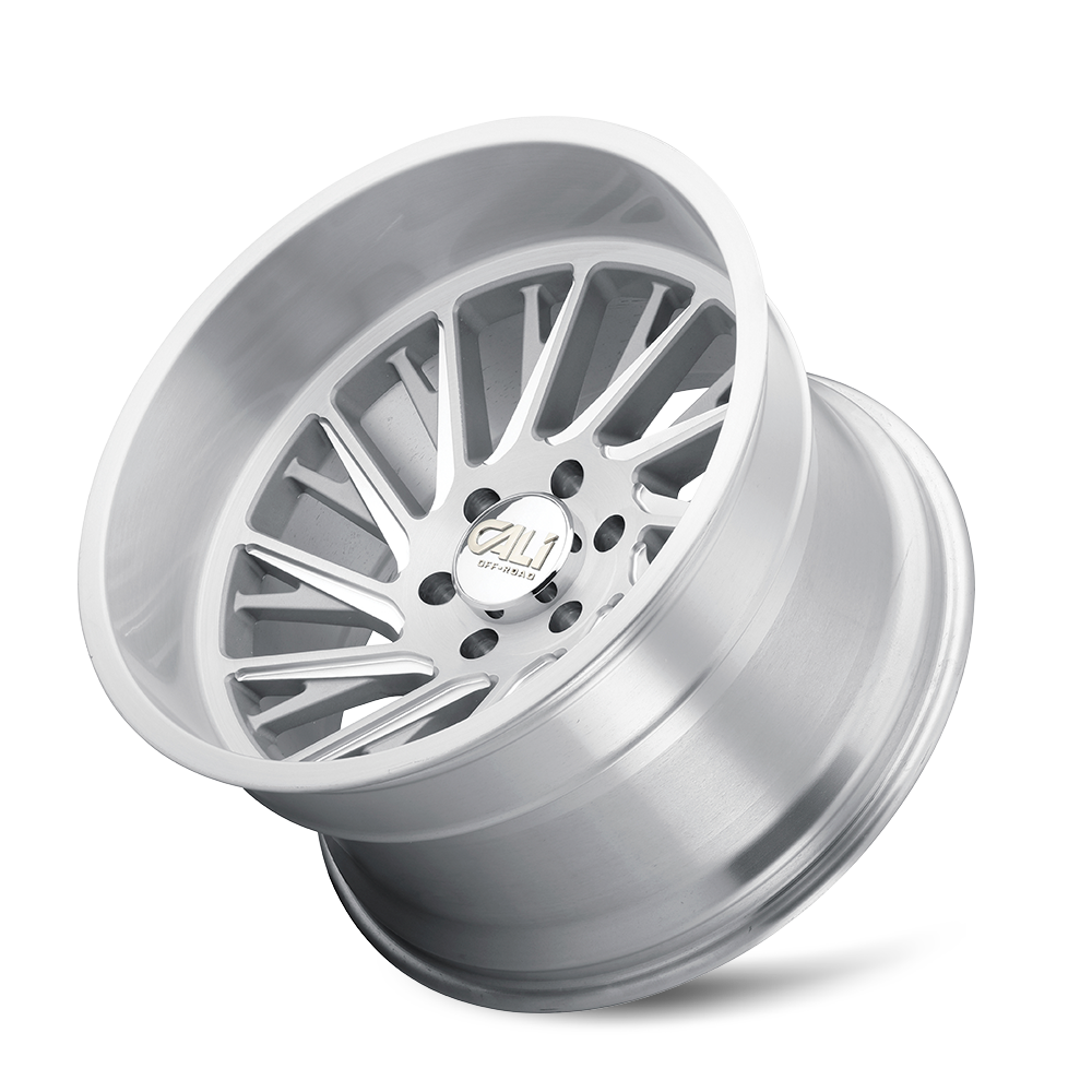 Cali Off-road PURGE Brushed &amp; clear coated 24x14 -76 6x135mm 87.1mm - Wheelwiz