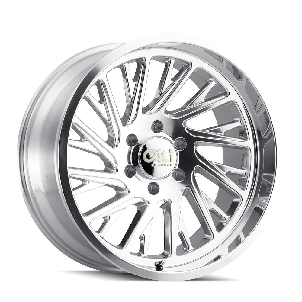 Cali Off-road PURGE Polished 20x10 -25 6x135mm 87.1mm - Wheelwiz