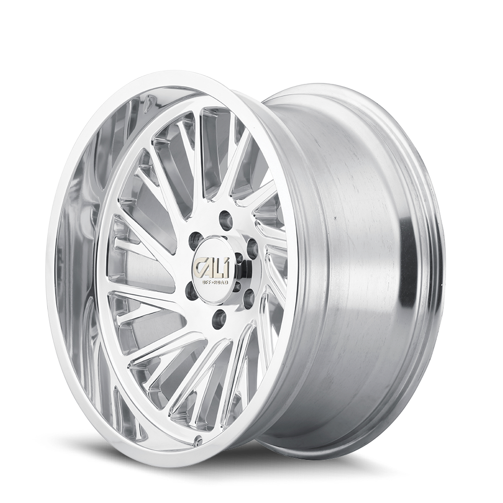 Cali Off-road PURGE Polished 22x12 -51 6x135mm 87.1mm - Wheelwiz