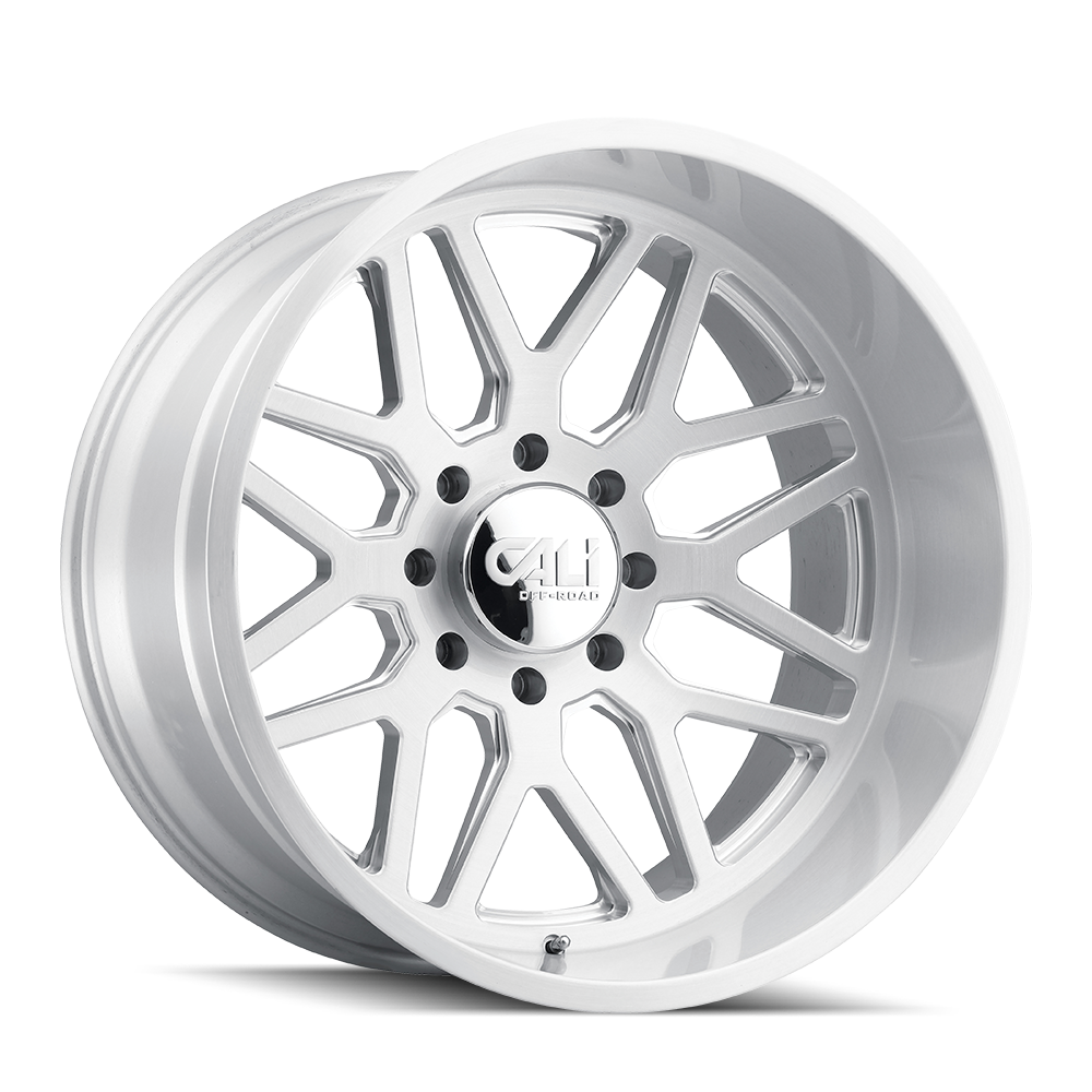 Cali Off-road INVADER Brushed milled 22x12 -51 6x139.7mm 106.1mm - Wheelwiz