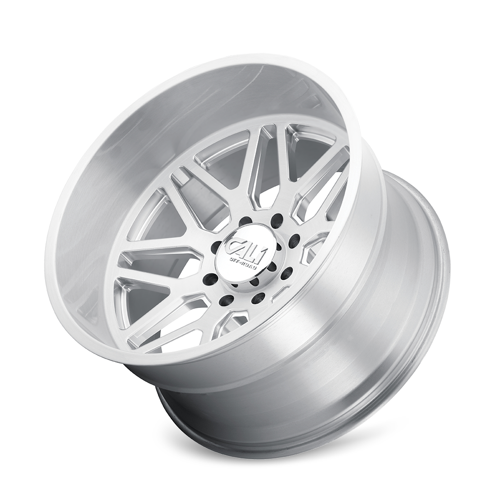 Cali Off-road INVADER Brushed milled 20x12 -51 8x165.1mm 125.2mm - Wheelwiz