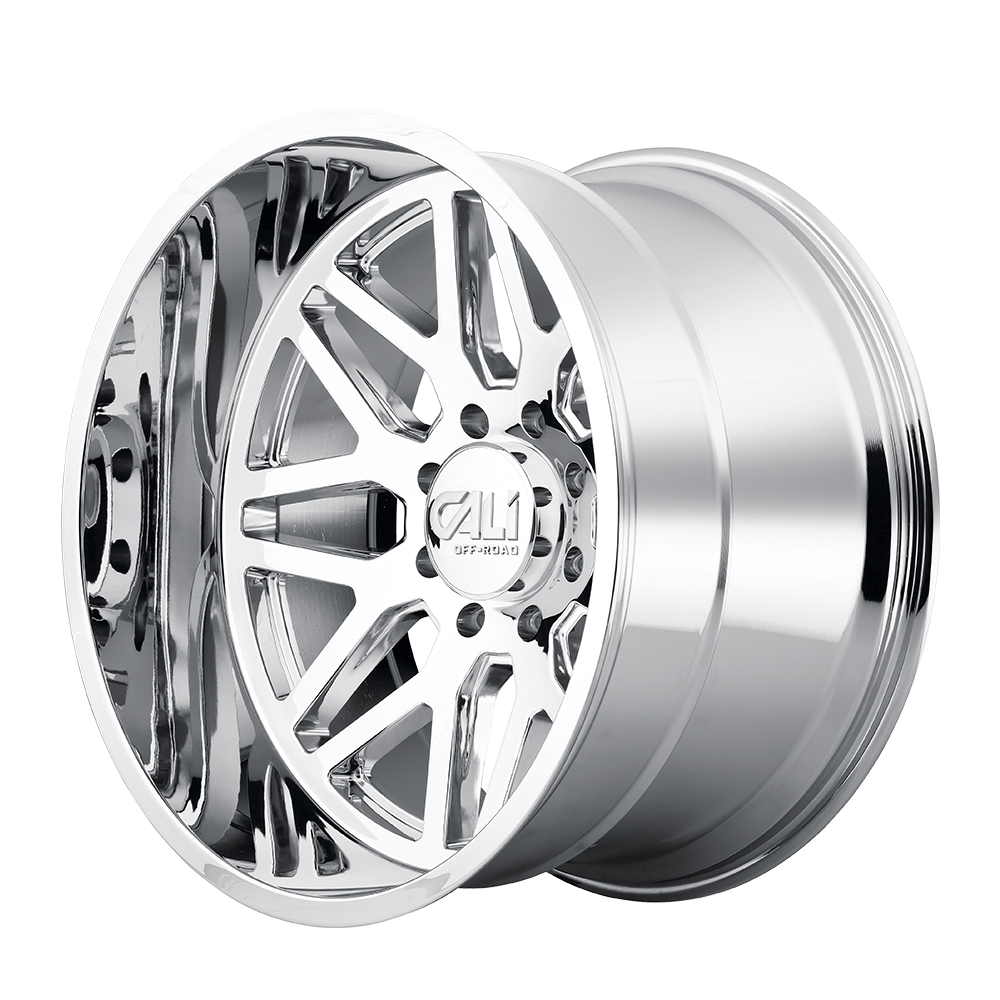 Cali Off-road INVADER Chrome 22x12 -51 8x170mm 125.2mm - Wheelwiz
