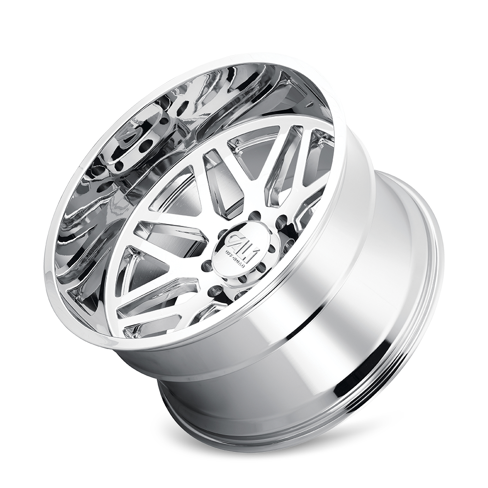 Cali Off-road INVADER Chrome 22x12 -51 8x170mm 125.2mm - Wheelwiz