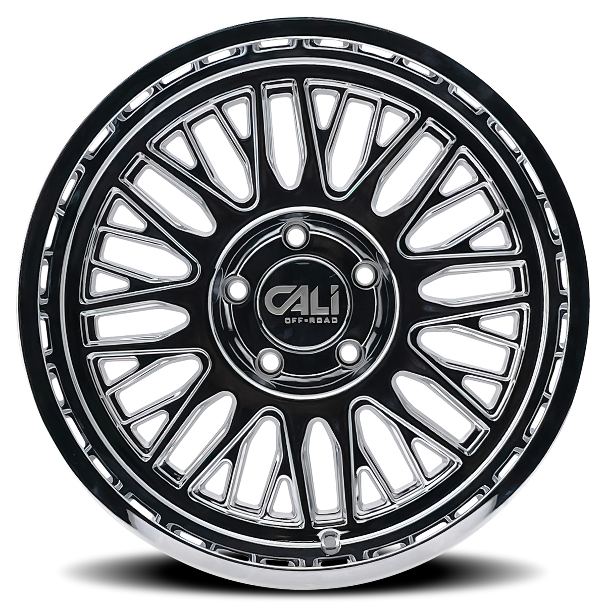 Cali Off-road VERTEX Chrome 24x14 -76 6x135mm 87.1mm - Wheelwiz