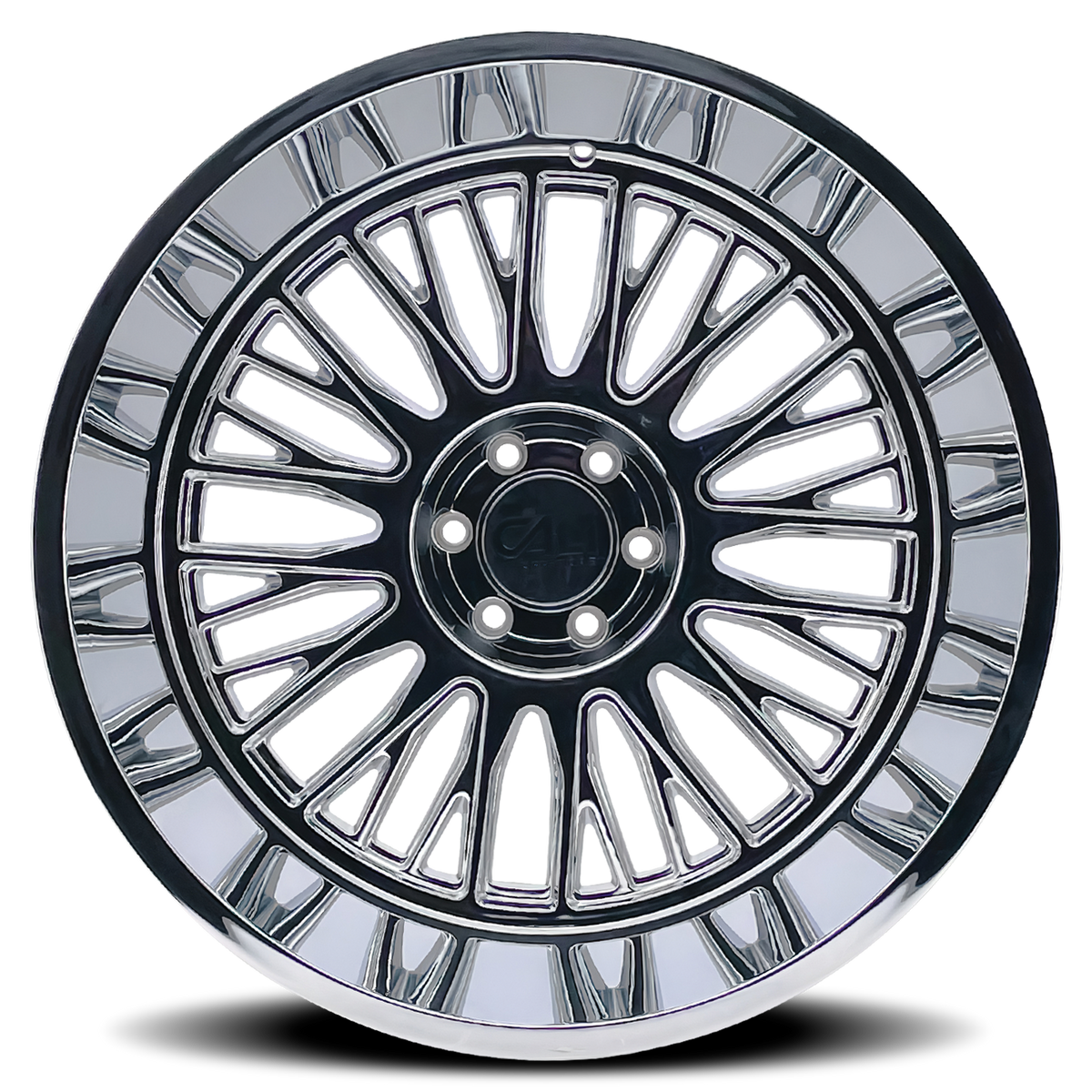 Cali Off-road VERTEX Chrome 20x10 -25 8x165.1mm 125.2mm - WheelWiz