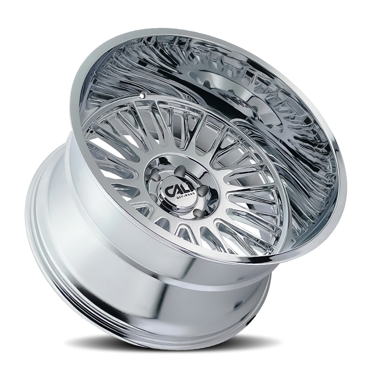 Cali Off-road VERTEX Chrome 24x14 -76 6x135mm 87.1mm - Wheelwiz