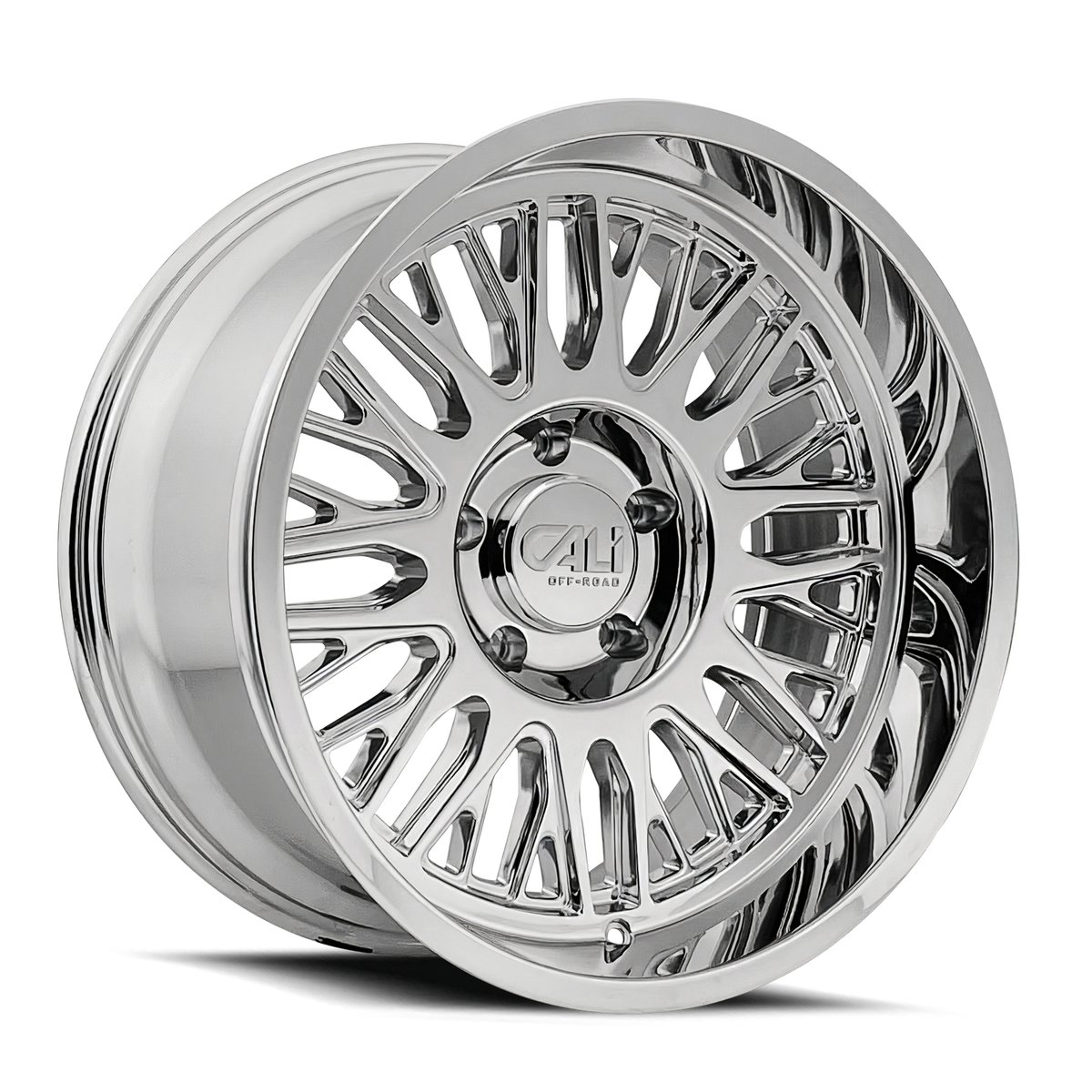 Cali Off-road VERTEX Chrome 22x12 -44 6x139.7mm 106mm - Wheelwiz