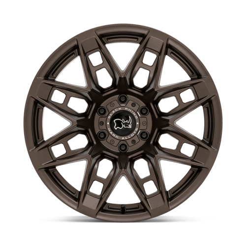 Black Rhino CAPROCK Matte Bronze 18x9.5 -18 5x127mm 71.5mm - Wheelwiz