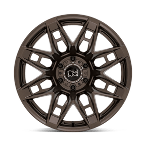 Black Rhino CAPROCK Matte Bronze 17x8.5 -18 5x127mm 71.5mm - WheelWiz