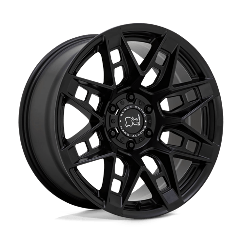 Black Rhino CAPROCK Matte Black 17x8.5 0 6x135mm 87.1mm - Wheelwiz