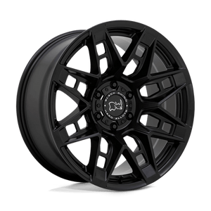 Black Rhino CAPROCK Matte Black 20x9.5 -18 5x127mm 71.5mm - WheelWiz