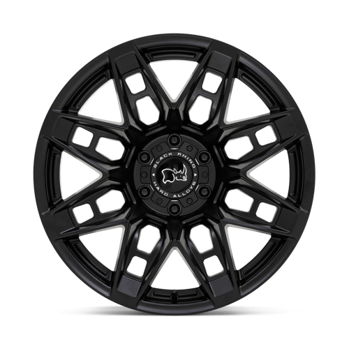 Black Rhino CAPROCK Matte Black 20x9.5 -18 5x127mm 71.5mm - WheelWiz