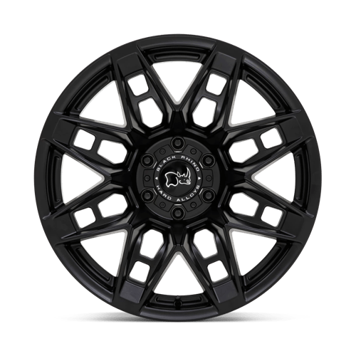 Black Rhino CAPROCK Matte Black 20x9.5 +12 6x135mm 87.1mm - Wheelwiz